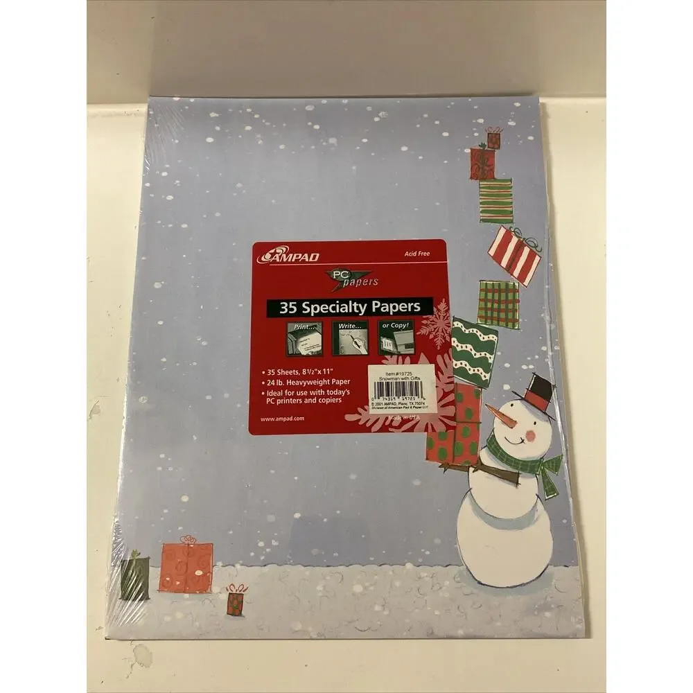 Vtg Personalized Christmas Cards Happy Holidays + 35 Sheets Paper Print Personal